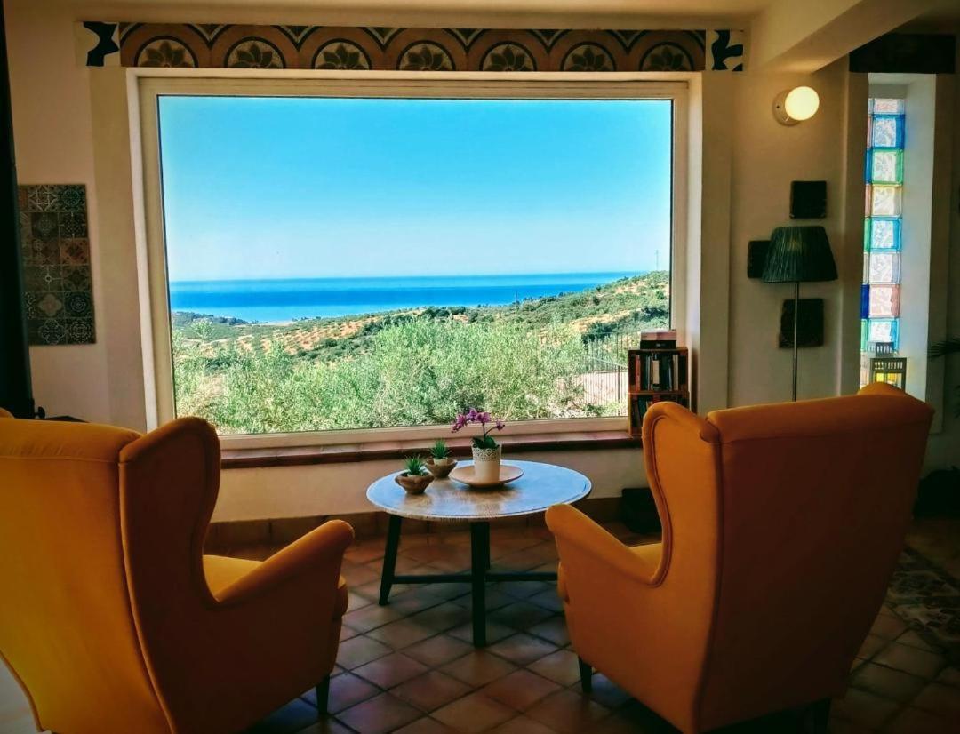Villa Immersa In Oliveto Vista Mare Sciacca Dış mekan fotoğraf
