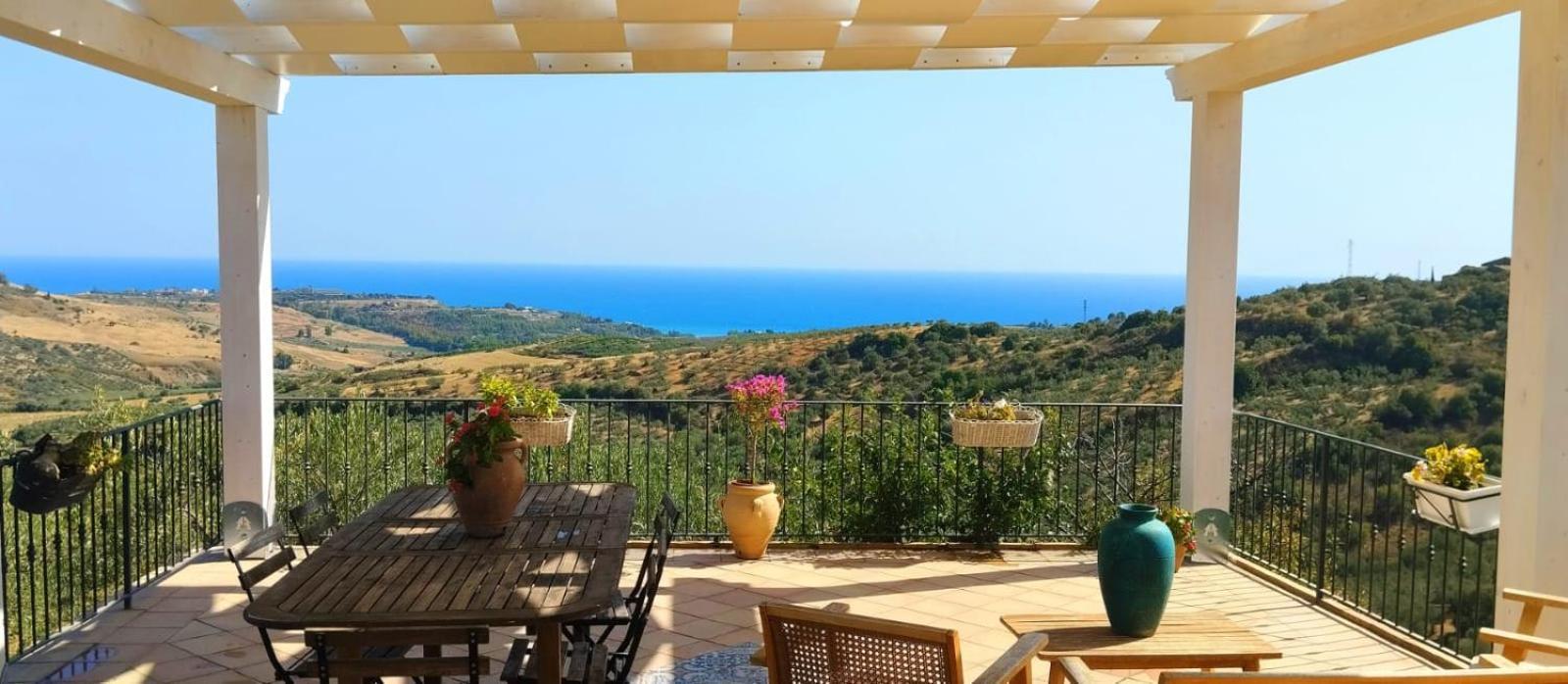 Villa Immersa In Oliveto Vista Mare Sciacca Dış mekan fotoğraf