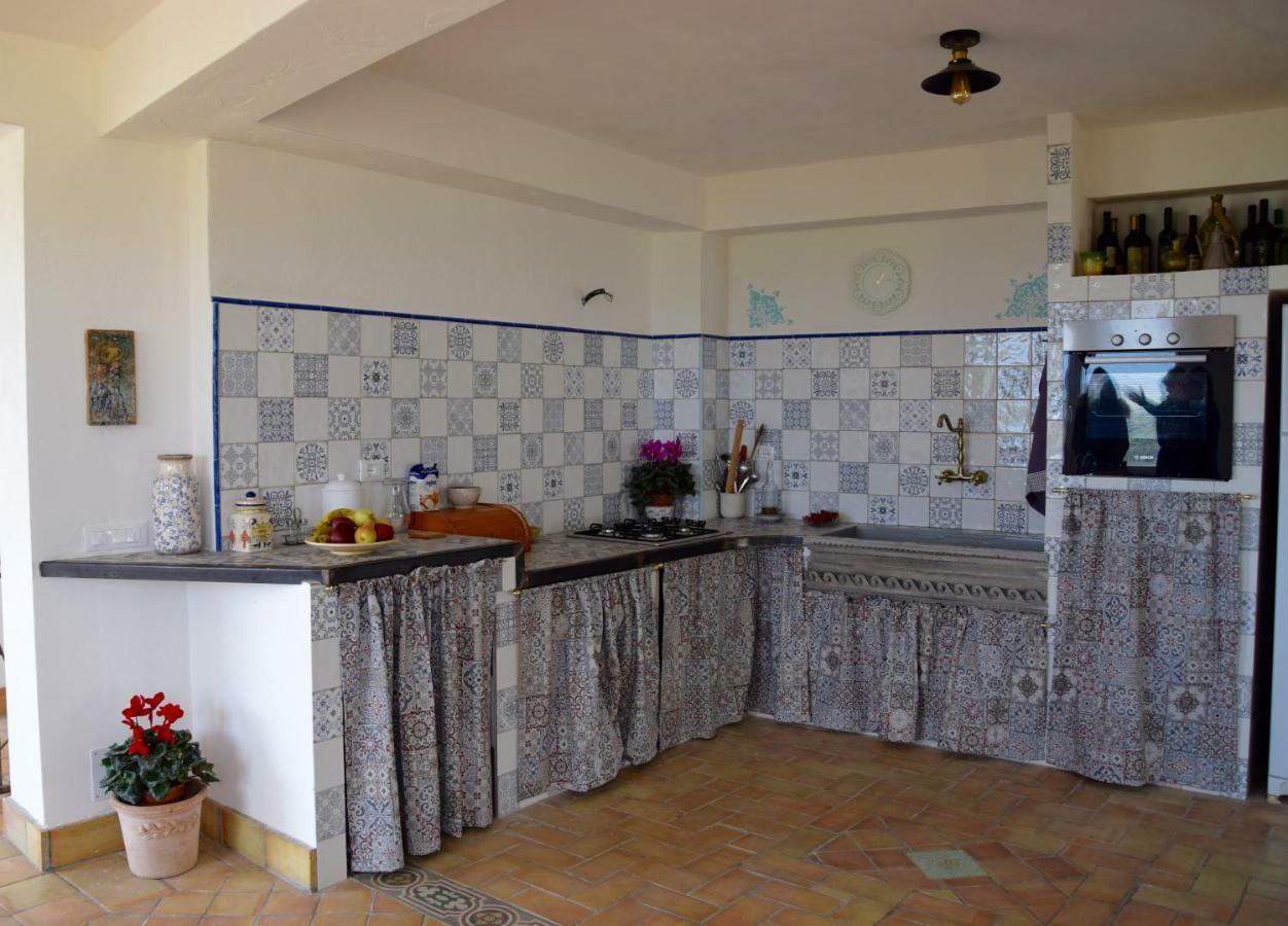 Villa Immersa In Oliveto Vista Mare Sciacca Dış mekan fotoğraf