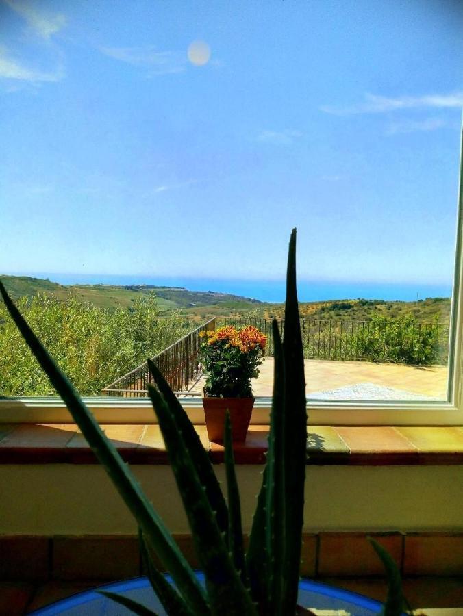 Villa Immersa In Oliveto Vista Mare Sciacca Dış mekan fotoğraf